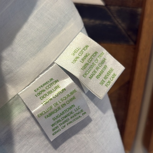 Lilly Pulitzer Pearl Shift Mini Dress Lace Neckline Wade and Sea sz 2 - Picture 9 of 12